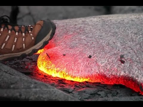 ¿Qué pasa si pisas la lava?