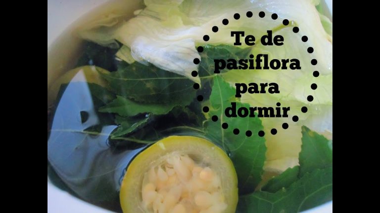 C&oacute;mo Preparar un Refrescante T&eacute; de Pasiflora en tu Hogar