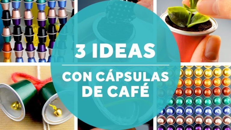 10 Manualidades con C&aacute;psulas de Caf&eacute; para Aprovechar los Beneficios de Reutilizarlas